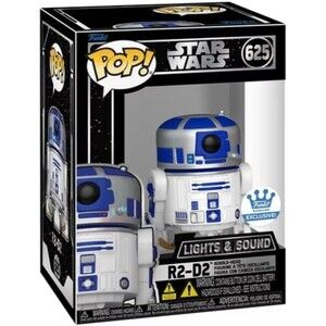Funko Pop! Star Wars - R2-D2 Lights & Sound #625 Funko Exclusive 2023